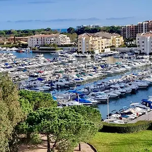 Avec Vue Sur Marina Et - 2 Adultes Et 1 Enfant Maximum Mandelieu